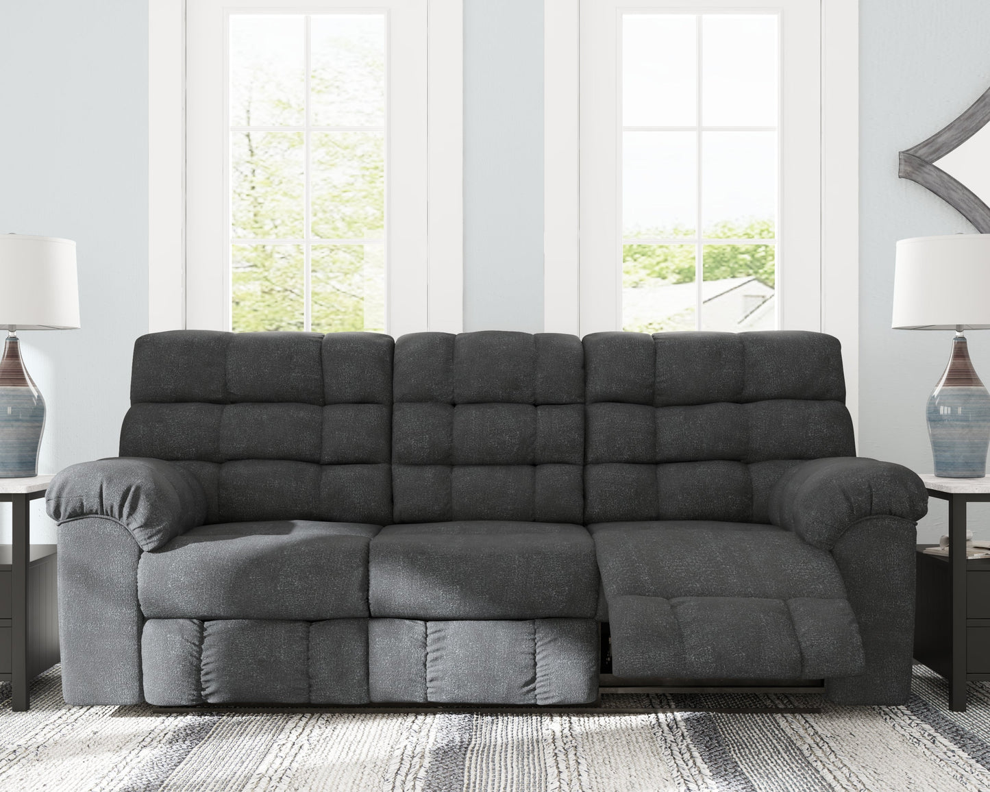 Wilhurst Marine Reclining Sofa and Recliner