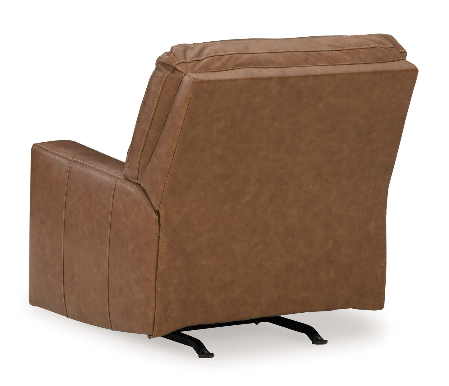 Bolsena Caramel Leather Rocker Recliner