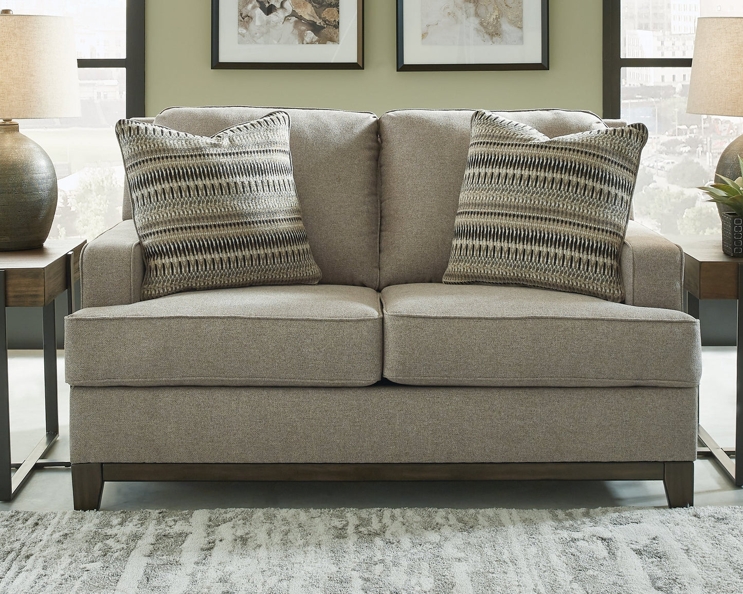 Kaywood Granite Sofa and Loveseat