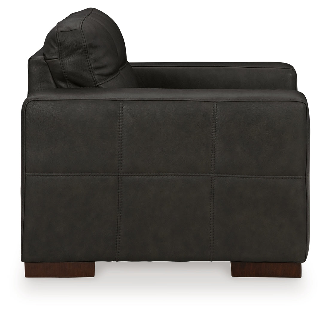 Luigi Thunder Sofa, Loveseat, Oversized Chair and Ottoman