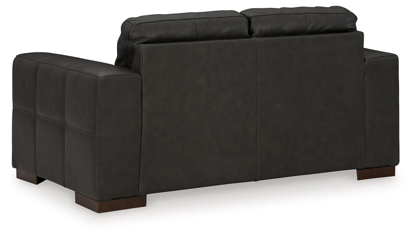 Luigi Thunder Sofa, Loveseat, Oversized Chair and Ottoman