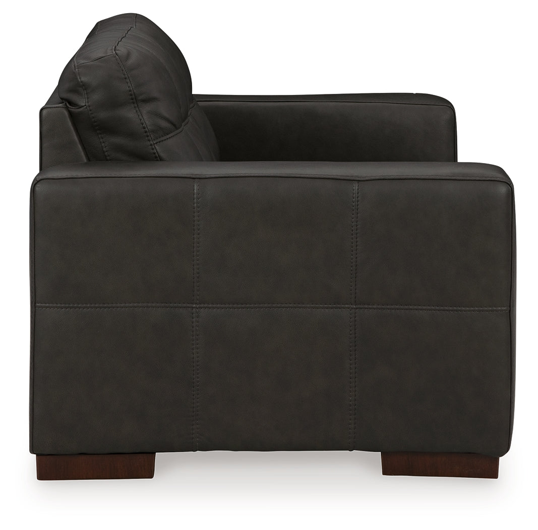 Luigi Thunder Sofa, Loveseat, Oversized Chair and Ottoman