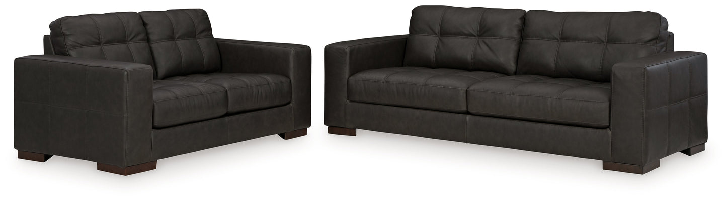 Luigi Thunder Sofa and Loveseat