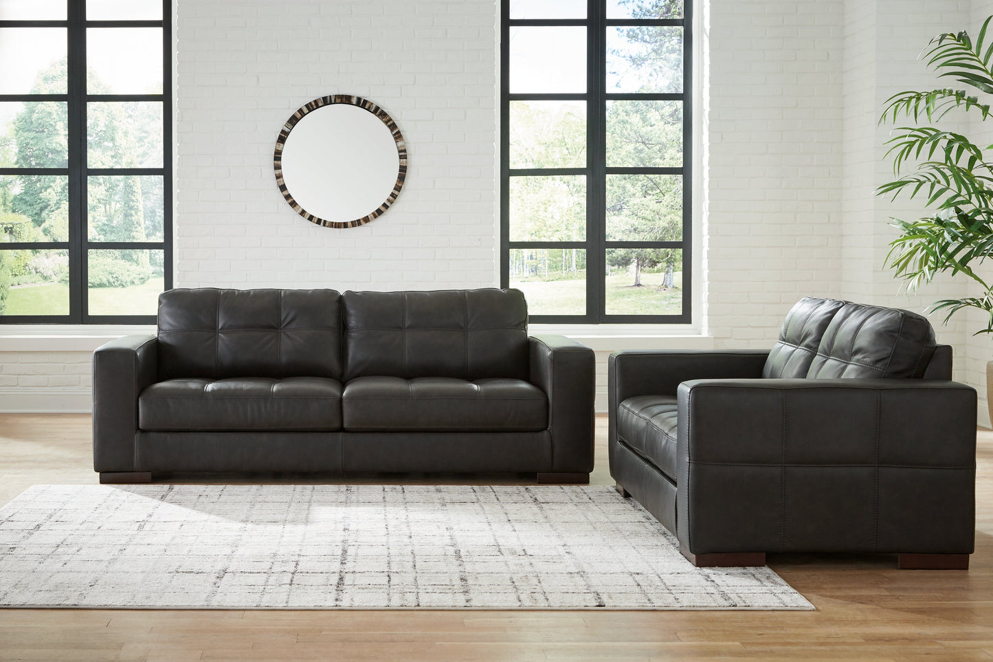 Luigi Thunder Sofa and Loveseat