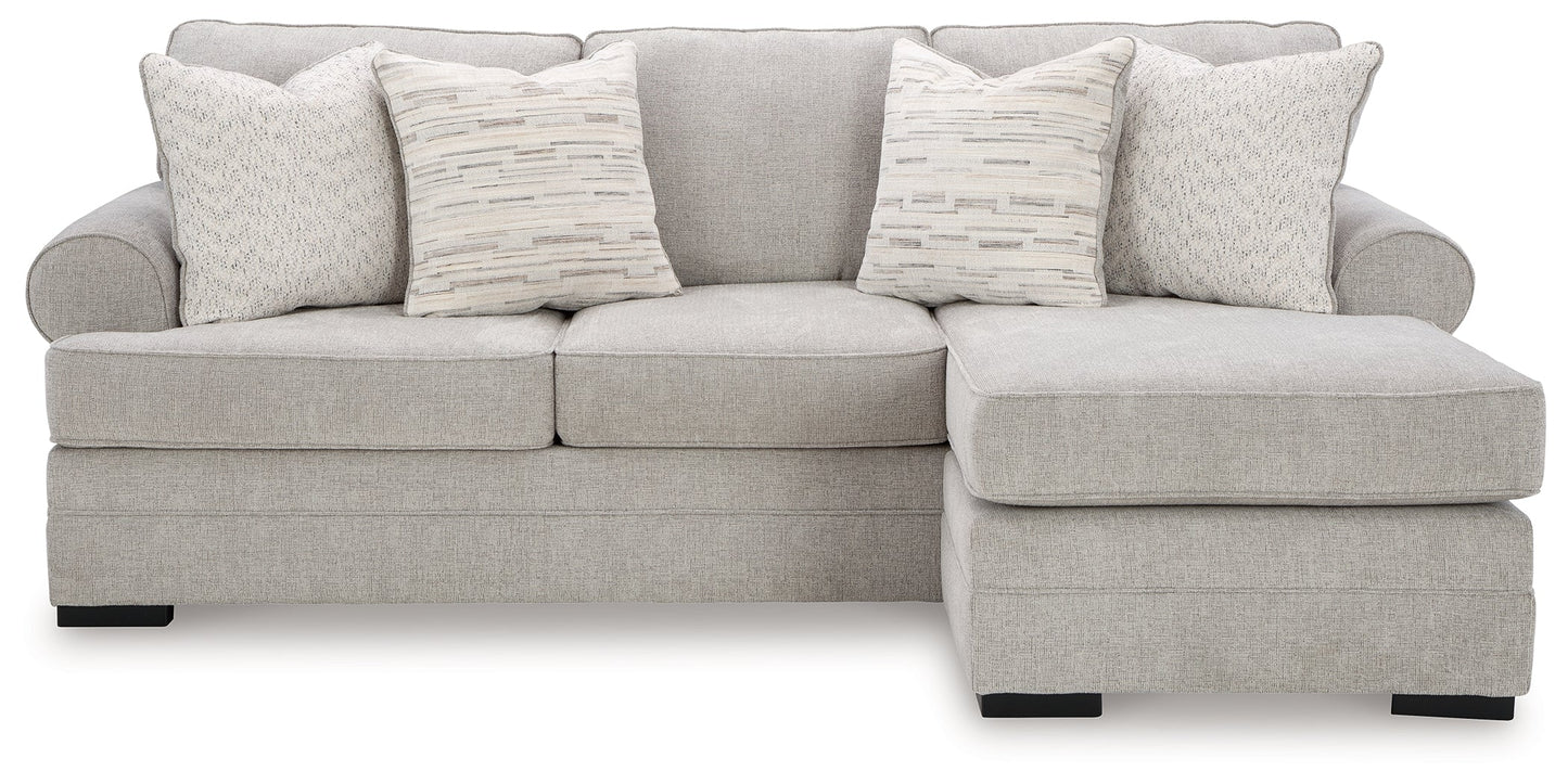 Eastonbridge Sofa Chaise, Oversized Chair, and Ottoman