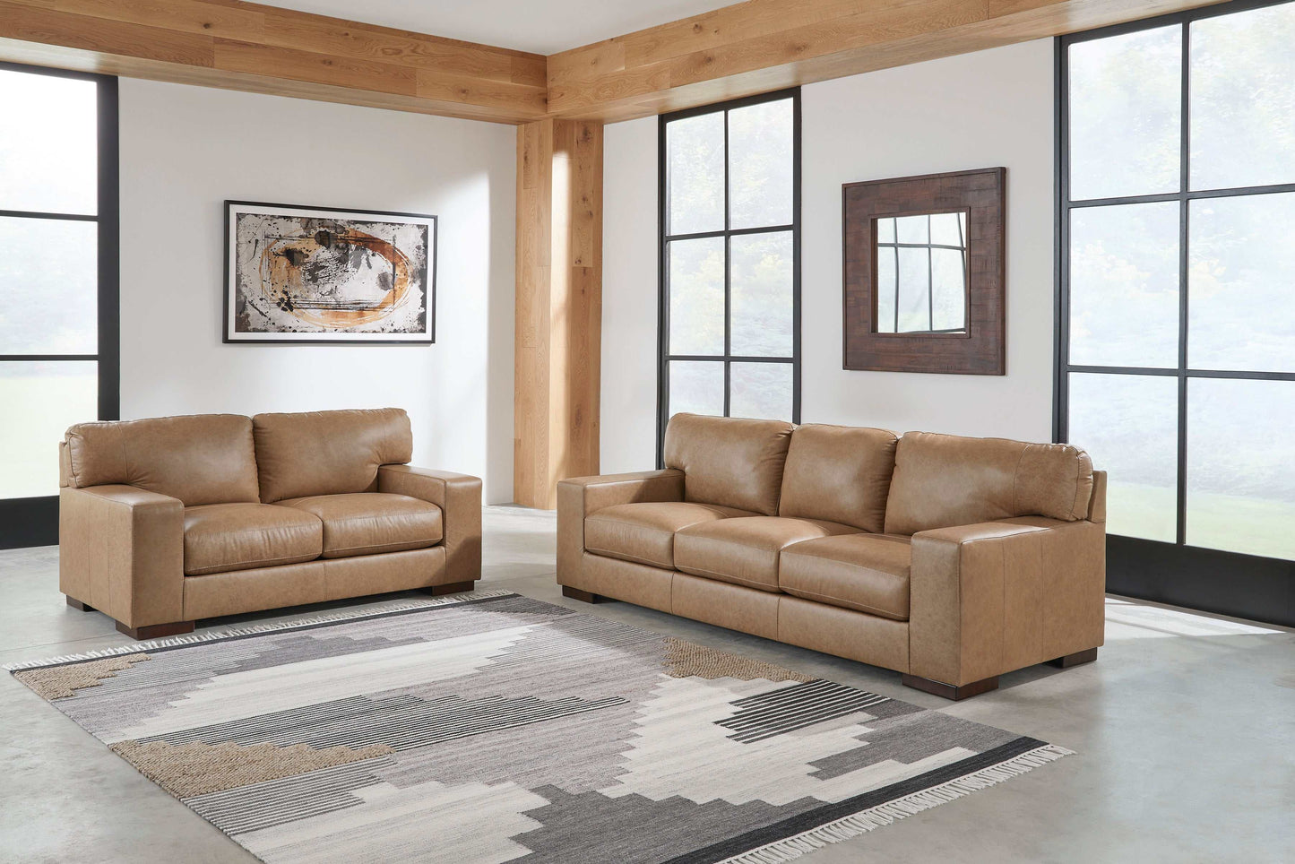 Lombardia Tumbleweed Living Room Set / 2pc