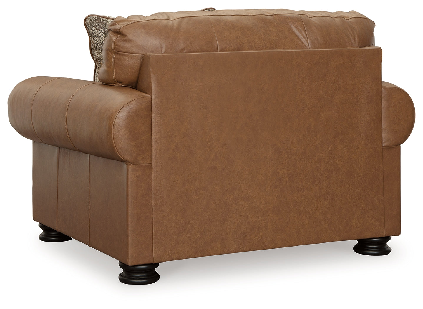 Carianna Caramel Sofa, Loveseat, Oversized Chair and Ottoman