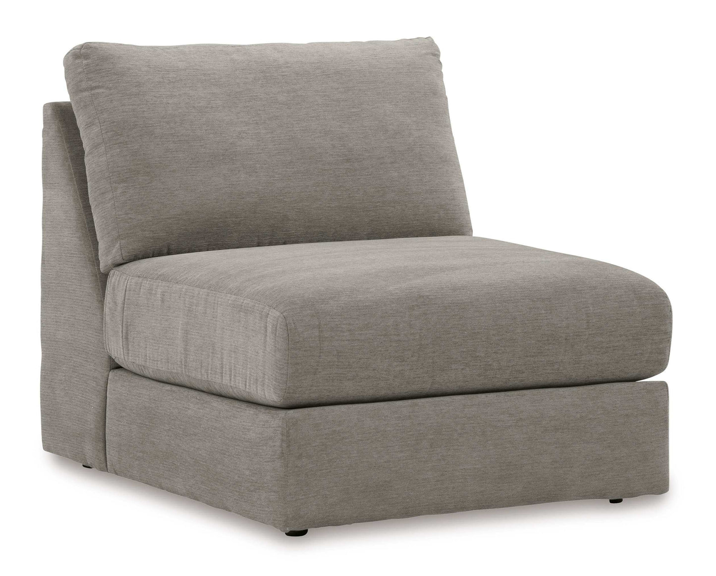 Avaliyah Ash Gray Chenille 3pc LAF Chaise Sectional