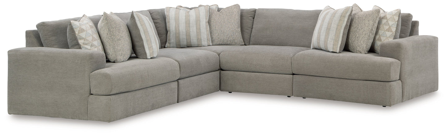 Avaliyah Ash 5-Piece Sectional