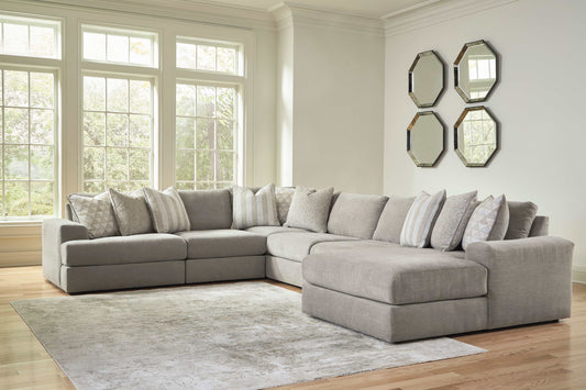 Avaliyah Ash Gray Chenille Modular Sectional Units Create your own Style