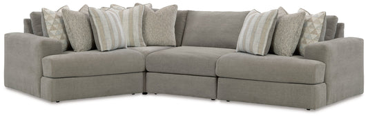 Avaliyah Ash 4-Piece Sectional