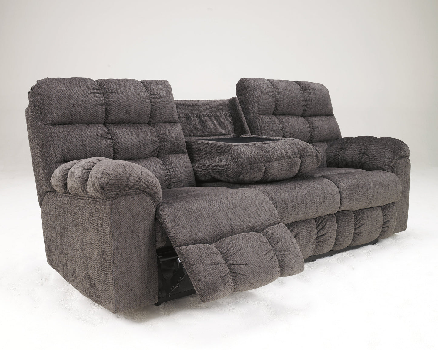 Acieona Gray Reclining Sofa with Loveseat