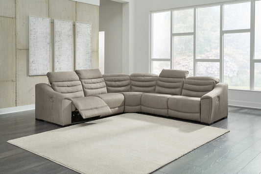 Next-Gen Gaucho Putty 5-Piece Power Reclining Sectional