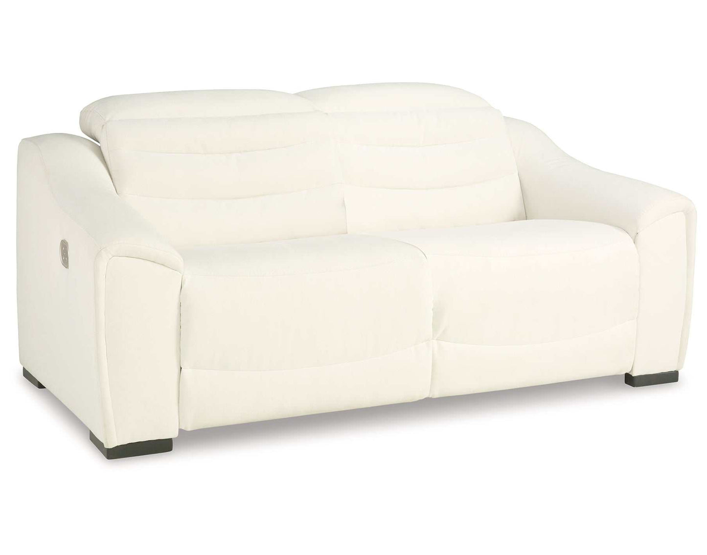 Next-Gen Gaucho Chalk Faux Leather 2pc Power Reclining Loveseat