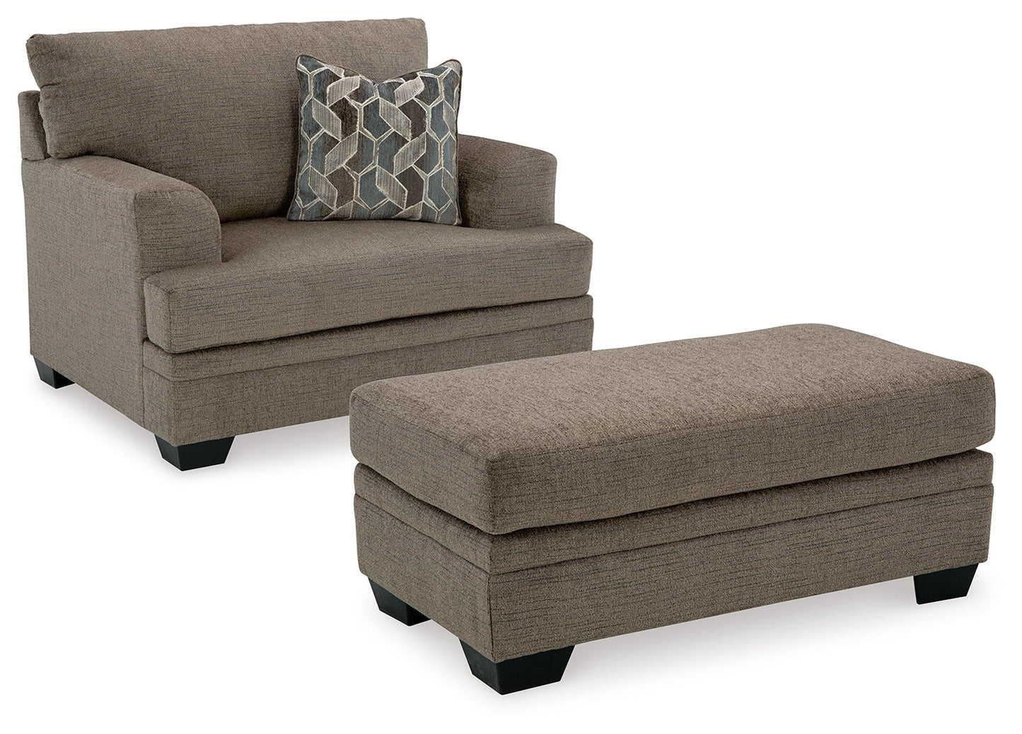 Stonemeade Sofa, Loveseat, Oversized Chair and Ottoman