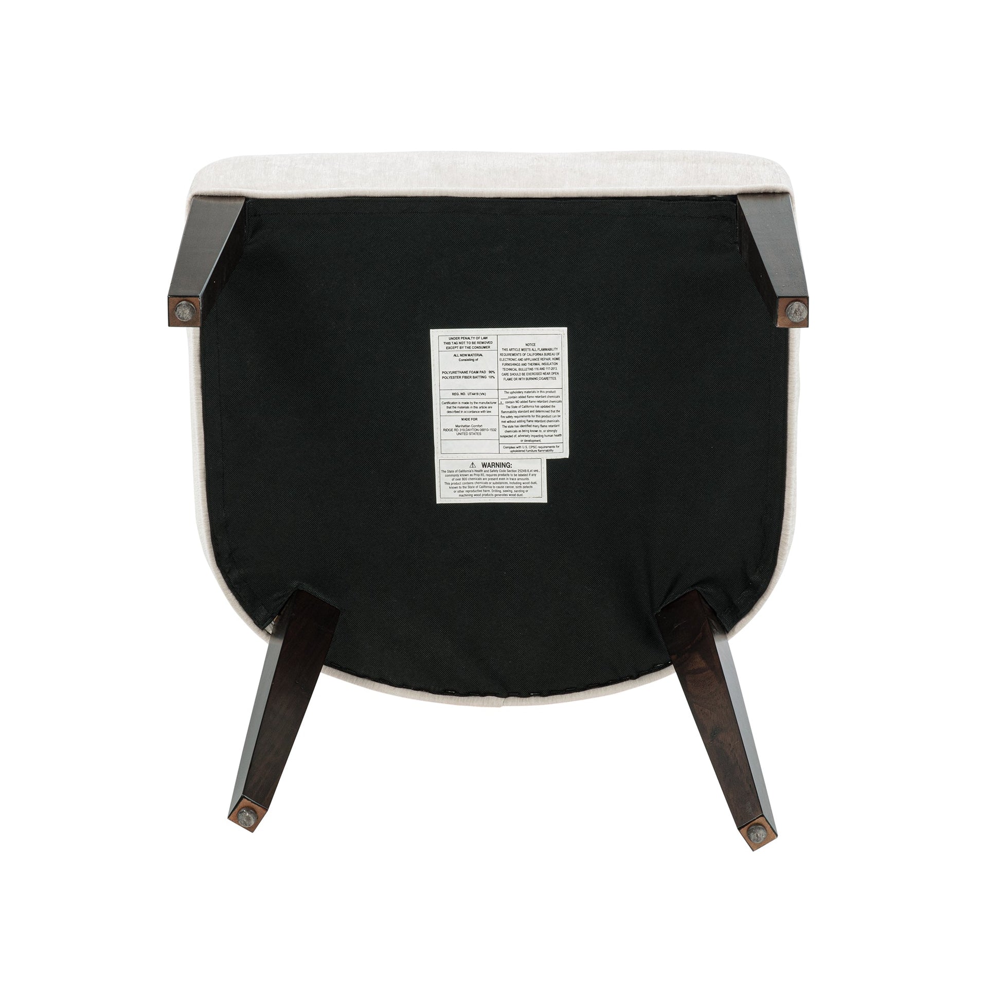 6-Piece Beever Dining Chair and Arm Chair in Cream - Ornate Home