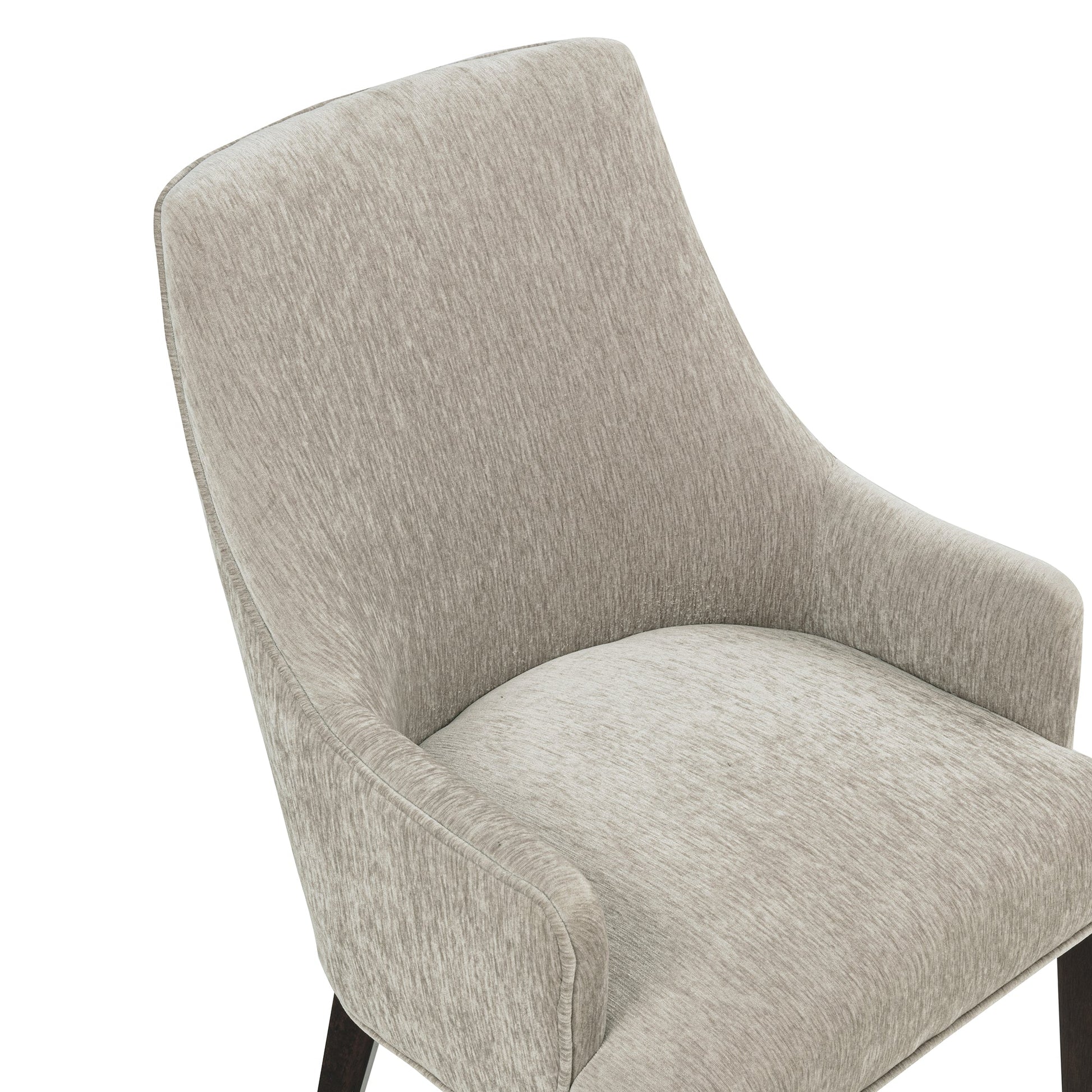 6-Piece Beever Dining Chair and Arm Chair in Taupe - Ornate Home