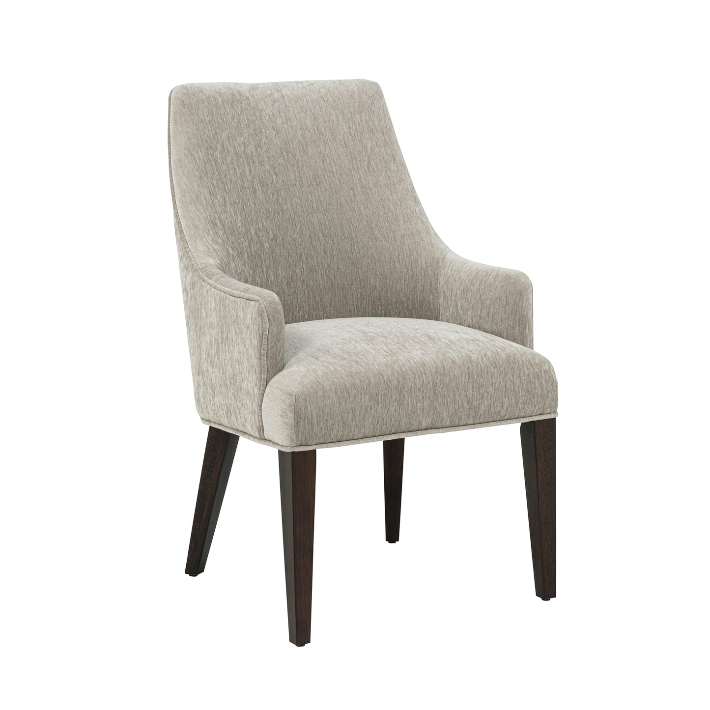 6-Piece Beever Dining Chair and Arm Chair in Taupe - Ornate Home