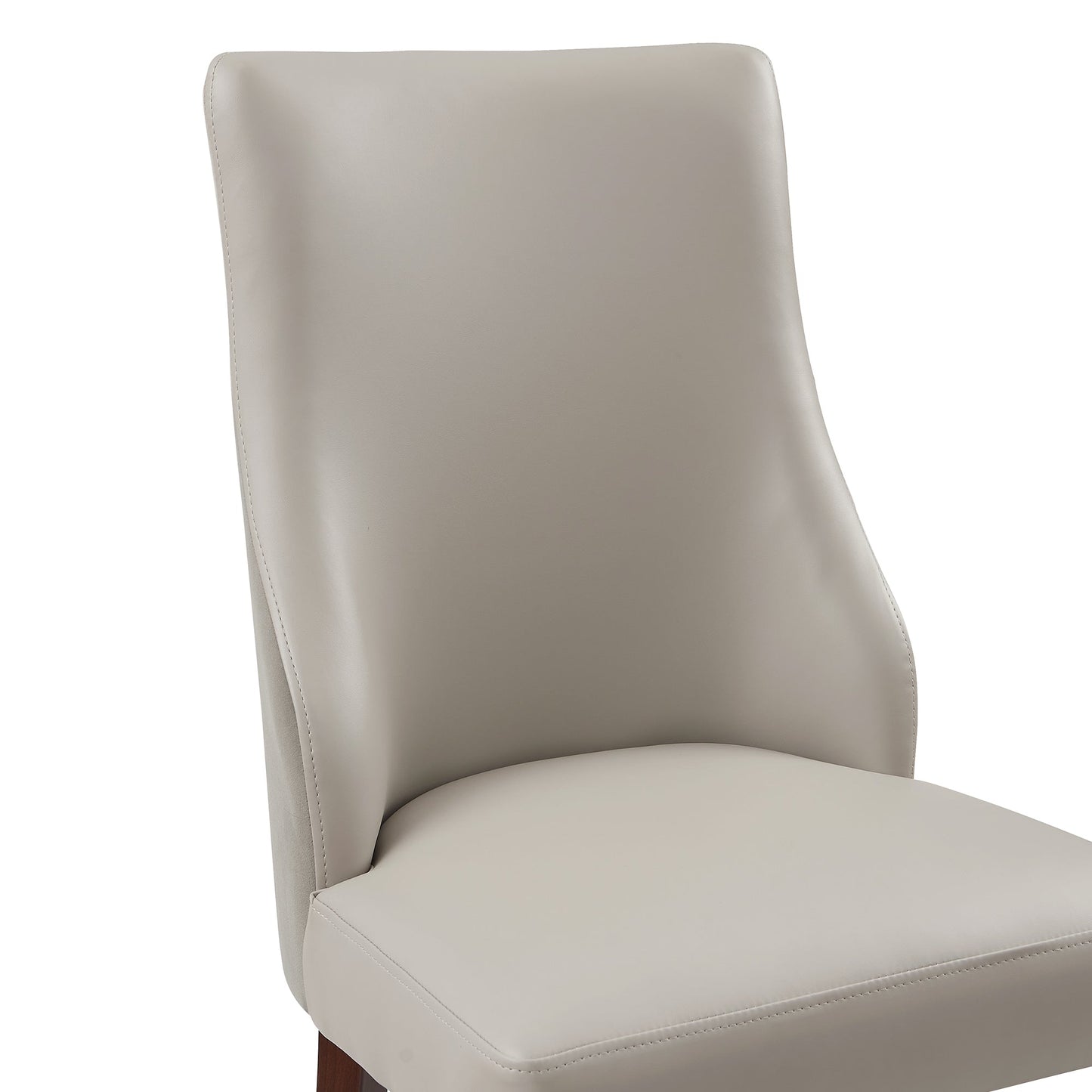 6-Piece Connie Dining Chair and Arm Chair in Light Grey - Ornate Home