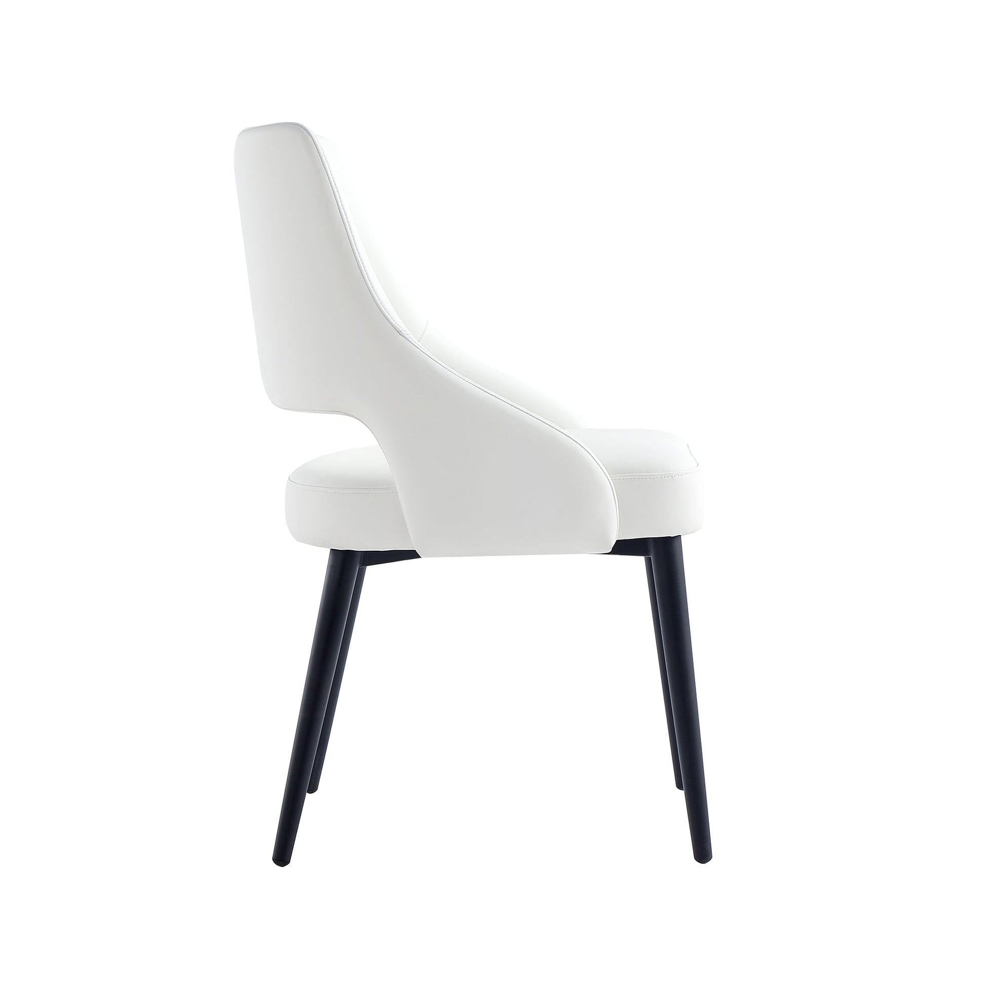 6-Piece Tremont Dining Chair in White - Ornate Home