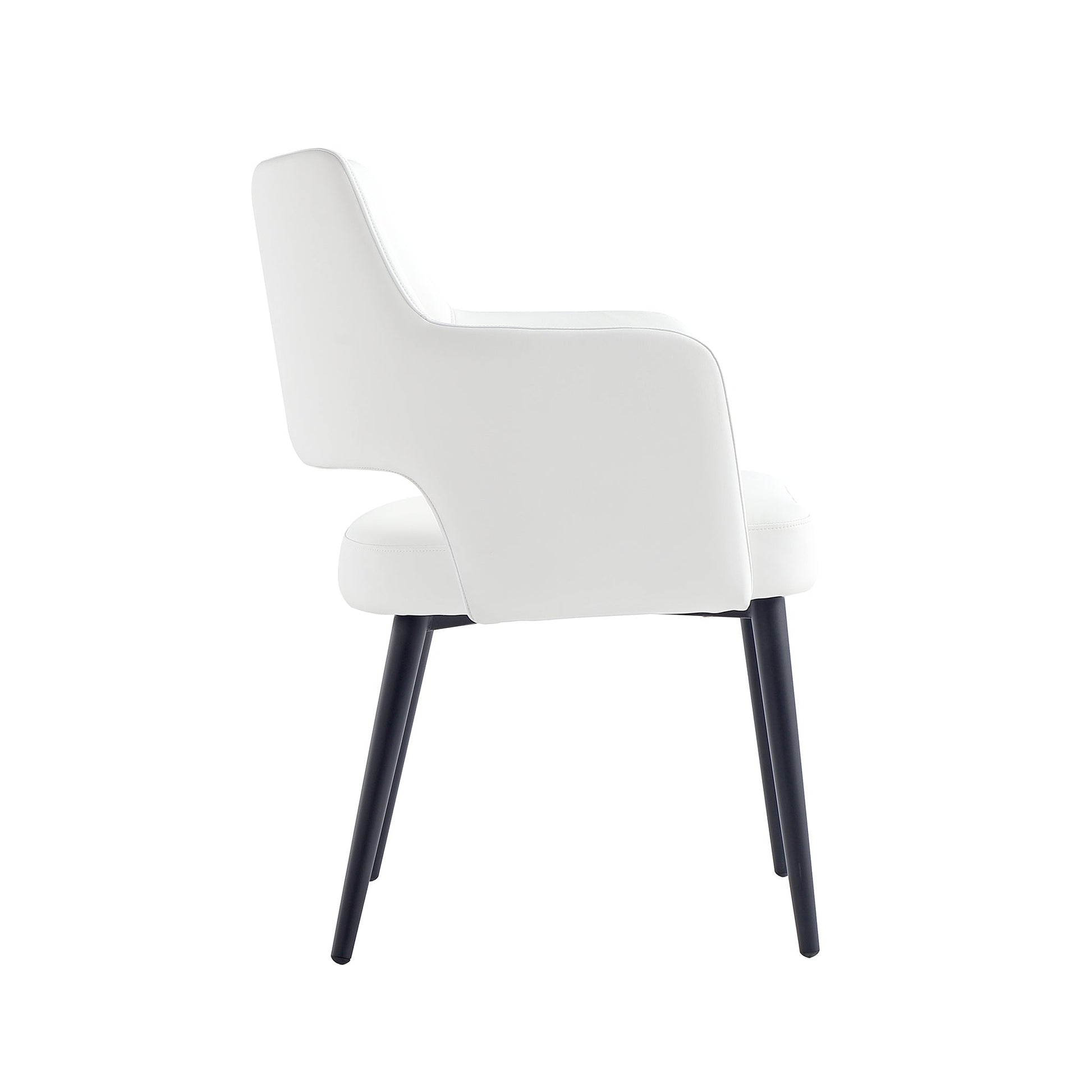 6-Piece Tremont Dining Chair in White - Ornate Home