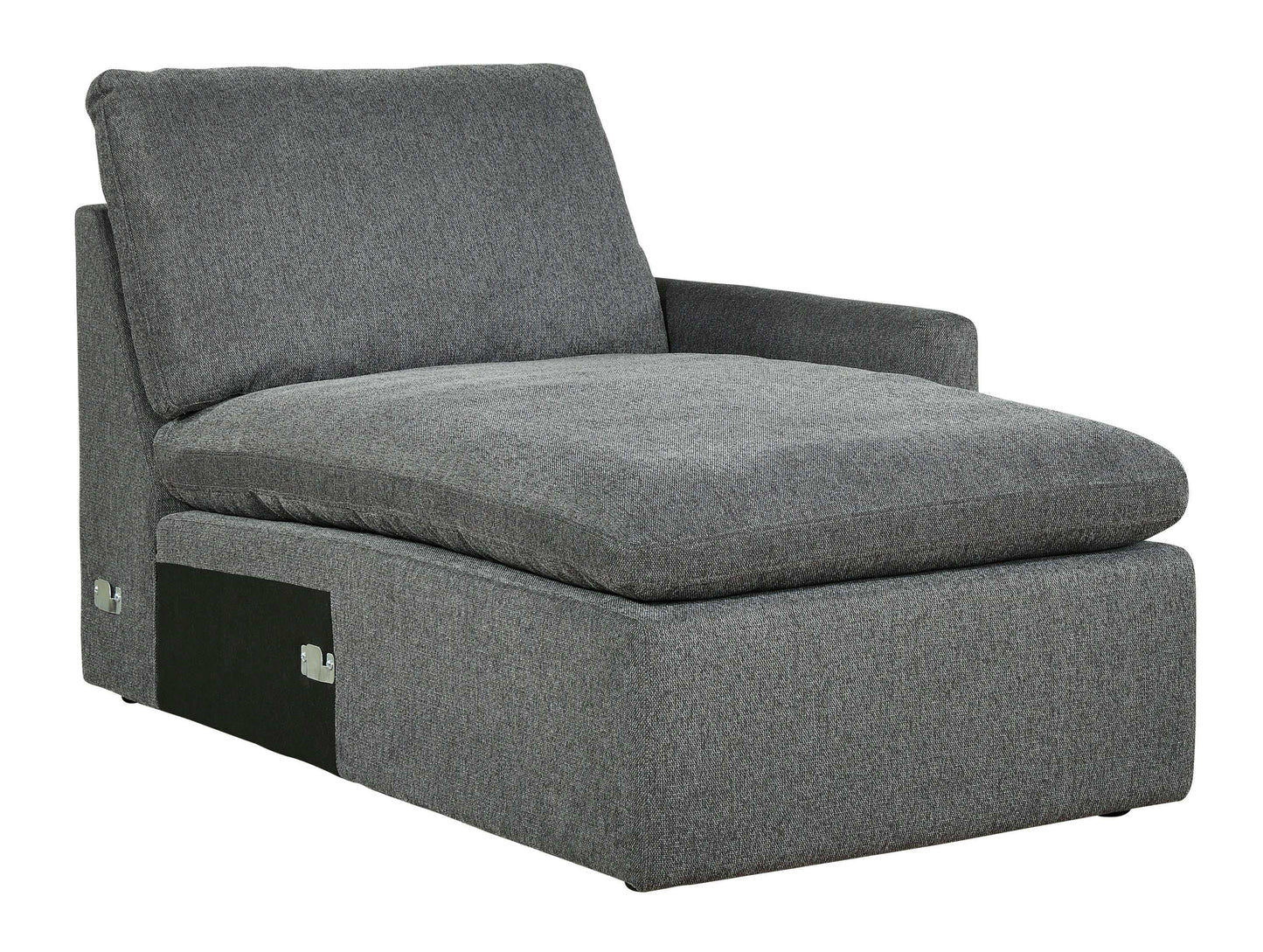 Hartsdale Granite 3pc Power Reclining Sectional w/ RAF Chaise