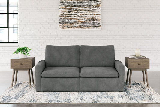 Hartsdale Granite 2-Piece Power Reclining Sectional Loveseat