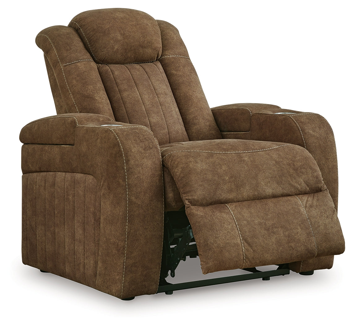 Wolfridge Brown Power Reclining Sofa, Loveseat and Recliner