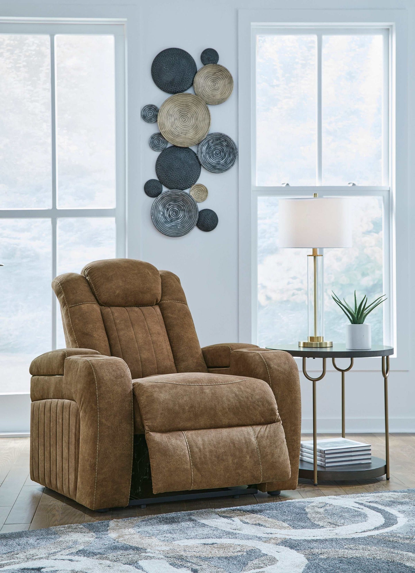 Wolfridge Brindle Power Recliner