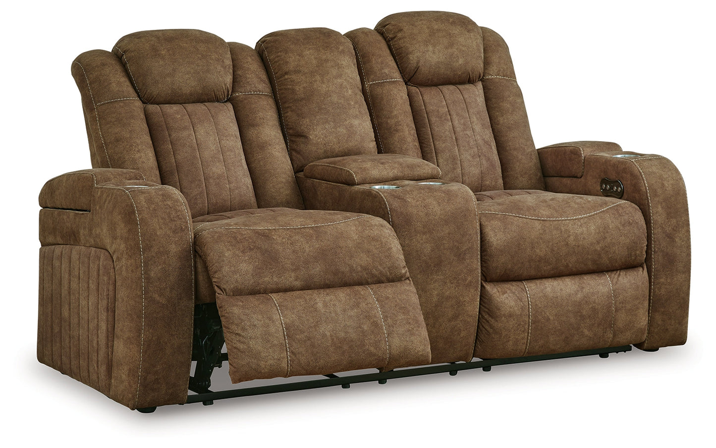 Wolfridge Brown Power Reclining Sofa, Loveseat and Recliner