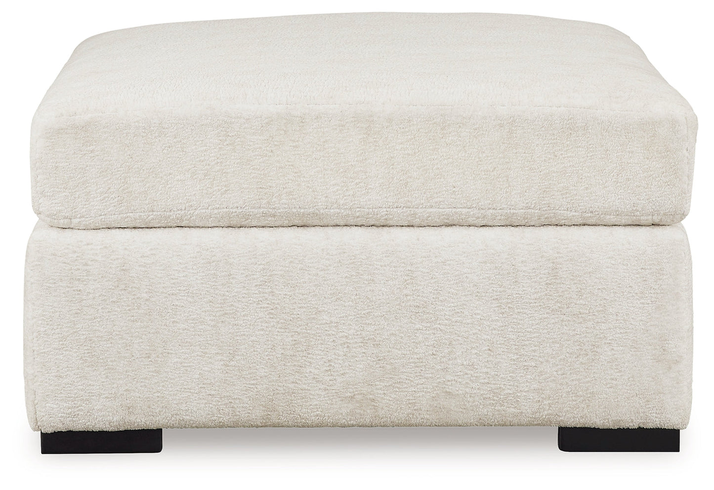 Chessington Ivory Oversized Accent Ottoman