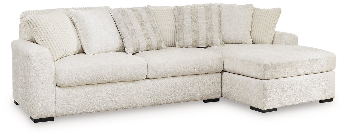 Chessington Ivory 2pc Sectional with Chaise