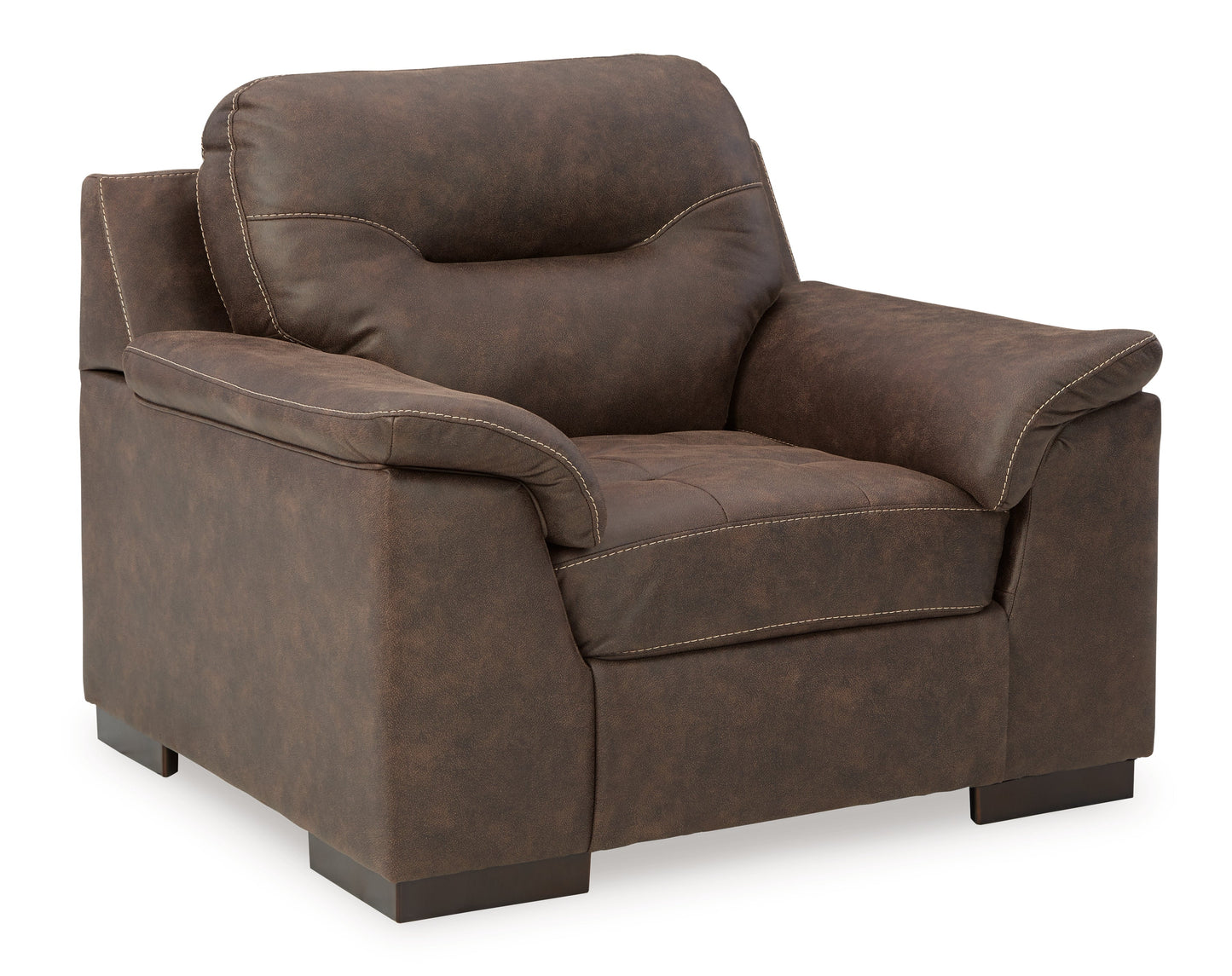 Maderla Walnut Sofa, Loveseat and Chair