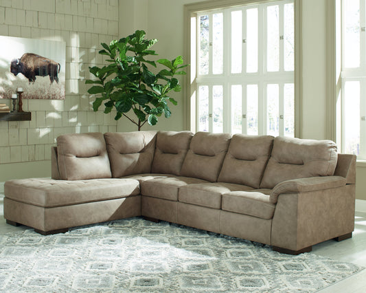 Maderla Pebble 2-Piece Sectional with Chaise