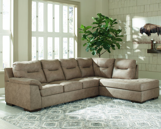 Maderla Pebble 2pc Sectional with Chaise