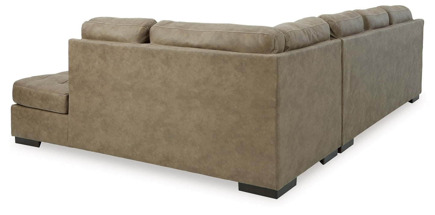 Maderla Pebble 2pc Sectional with Chaise