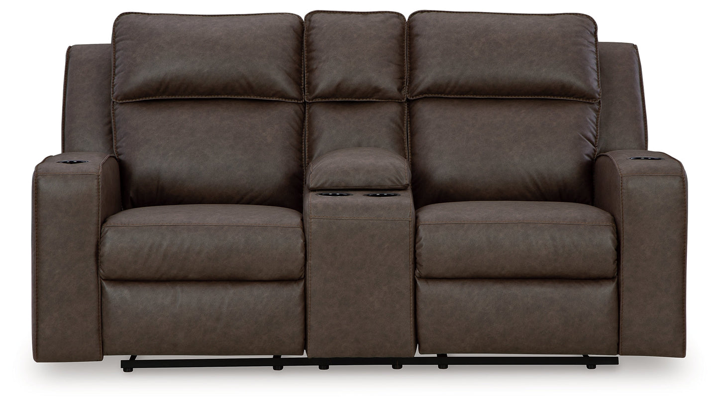 Lavenhorne Umber Reclining Sofa, Loveseat and Recliner