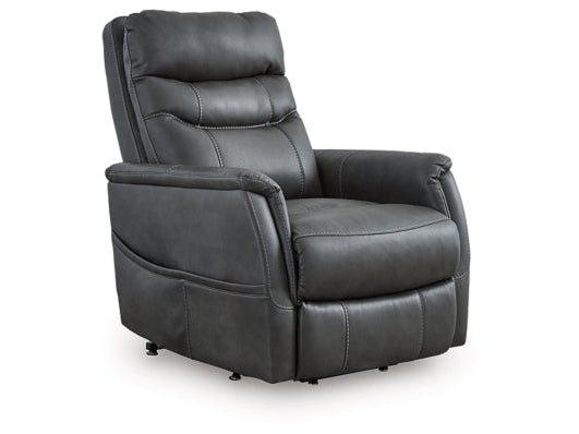 Strawbill Shadow Power Lift Recliner - Ornate Home