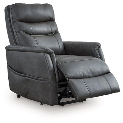 Strawbill Shadow Power Lift Recliner - Ornate Home