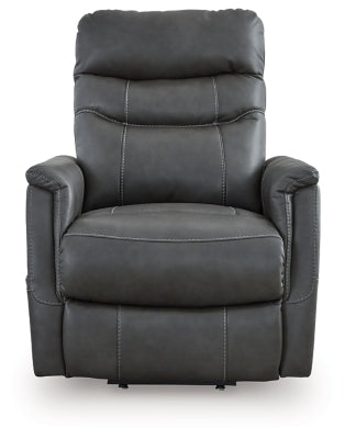 Strawbill Shadow Power Lift Recliner - Ornate Home