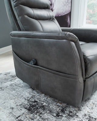 Strawbill Shadow Power Lift Recliner - Ornate Home