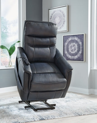 Strawbill Sapphire Power Lift Recliner - Ornate Home