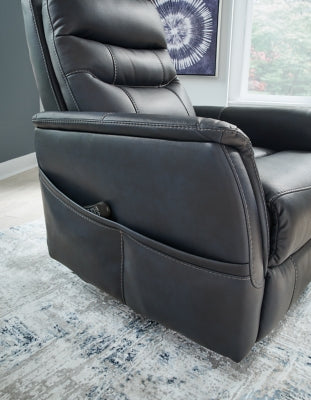 Strawbill Sapphire Power Lift Recliner - Ornate Home