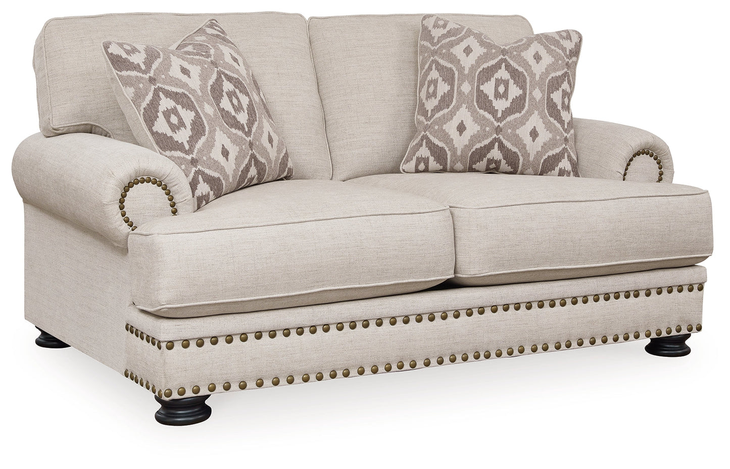 Merrimore Linen Sofa, Loveseat, Oversized Chair and Ottoman