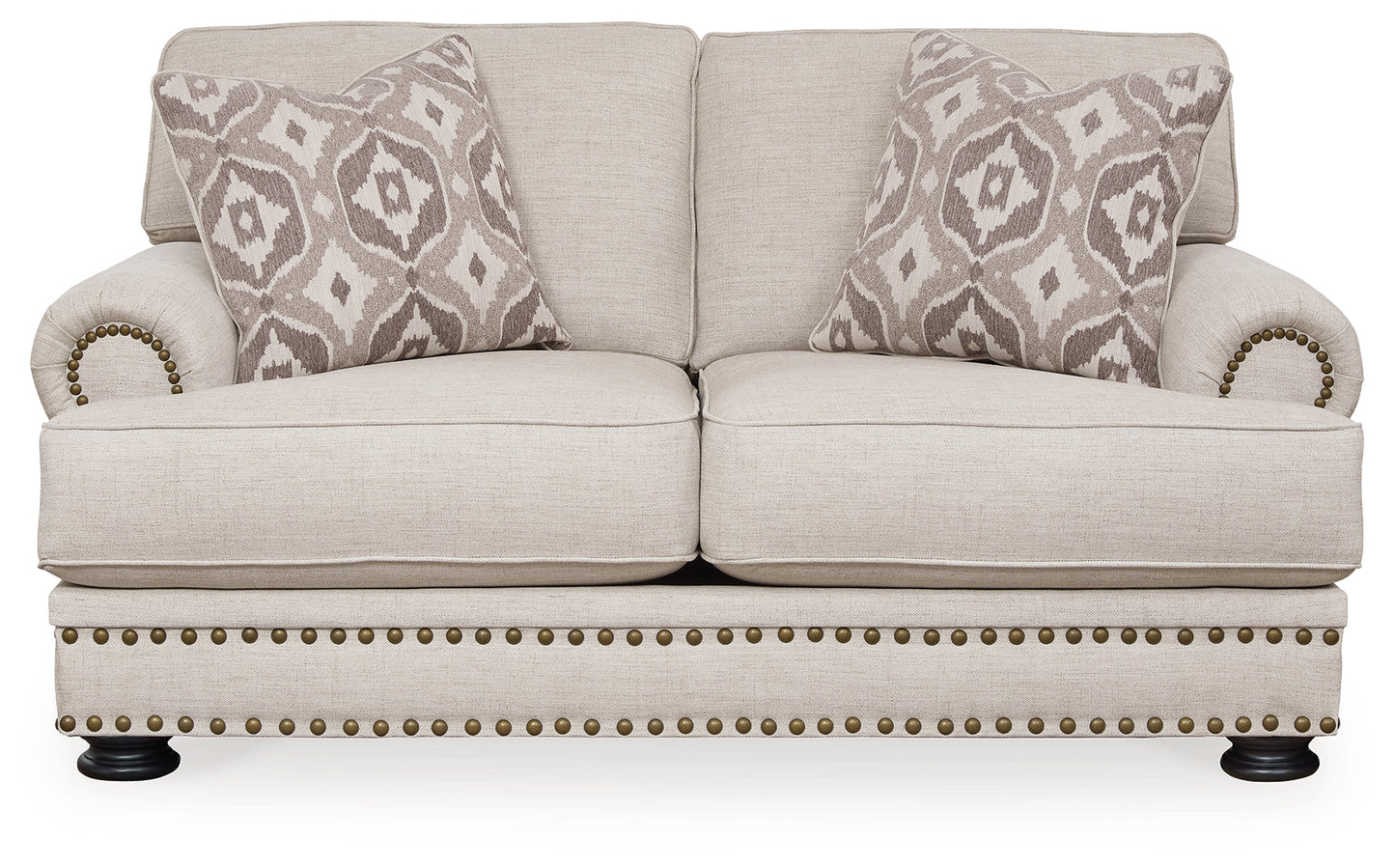 Merrimore Linen Sofa, Loveseat, Oversized Chair and Ottoman