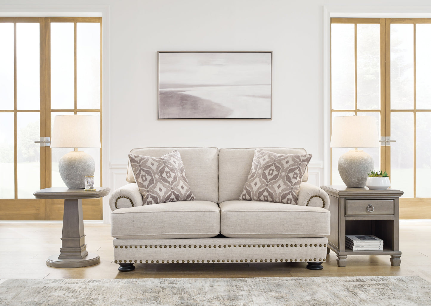 Merrimore Linen Loveseat