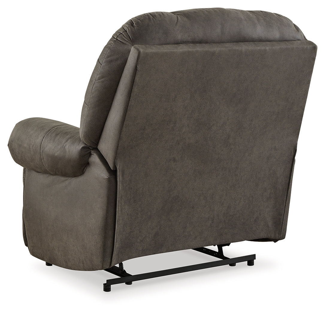 Camera Time Gunmetal Recliner