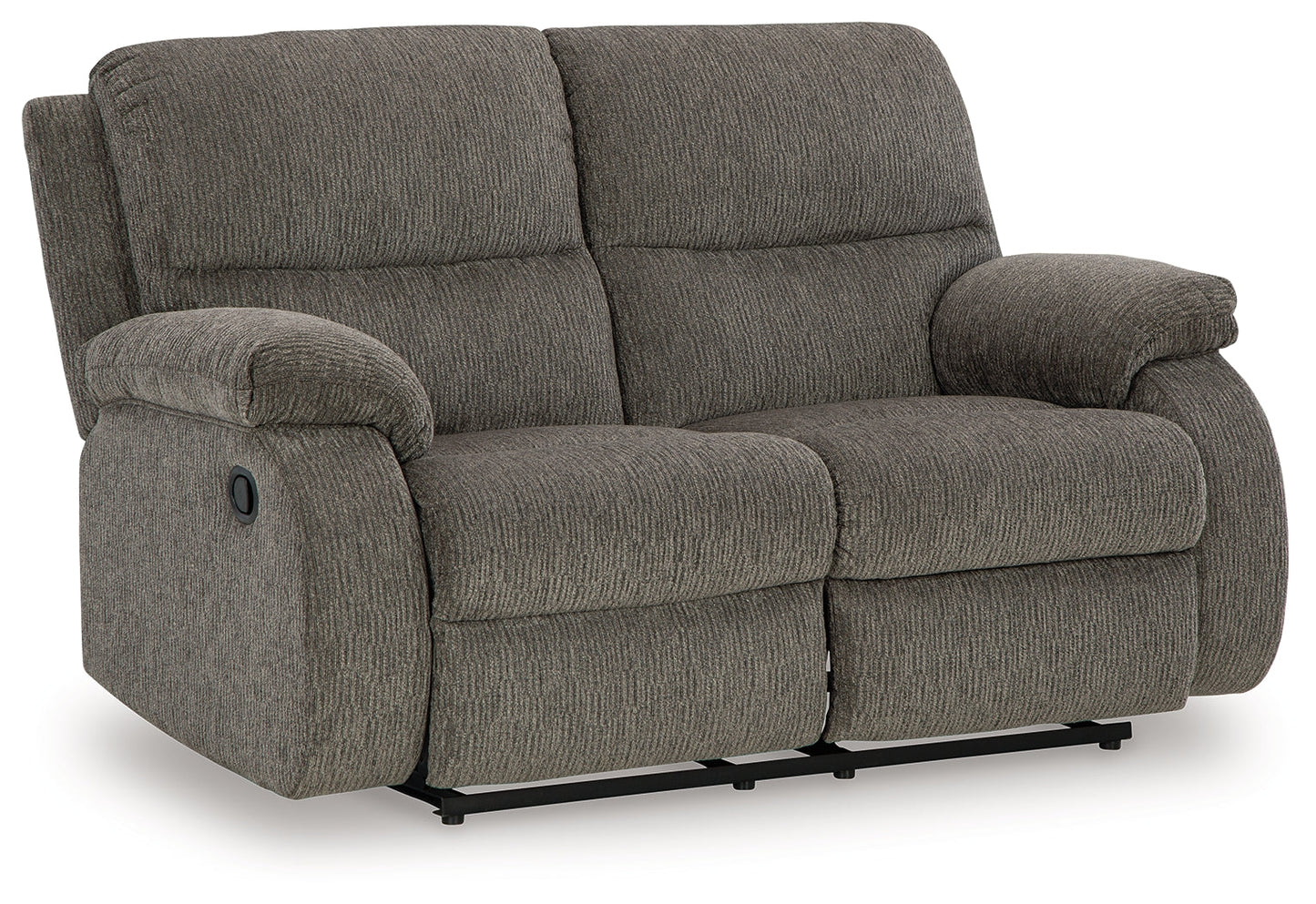 Scranto Brown Reclining Loveseat and Recliner