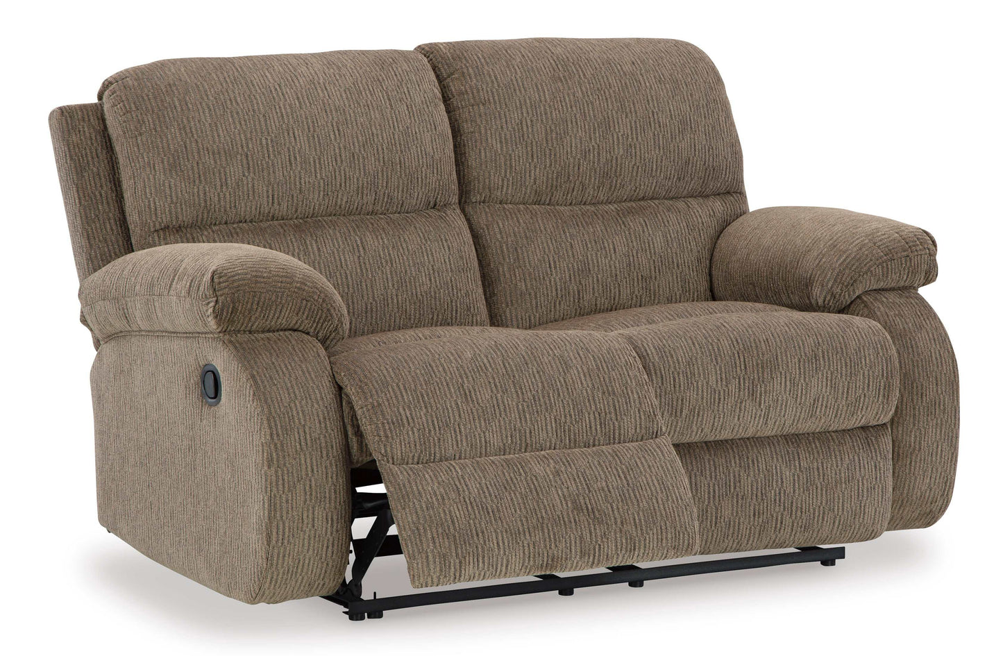 Scranto Oak Reclining Loveseat