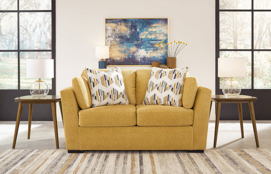 Keerwick Sunflower Loveseat